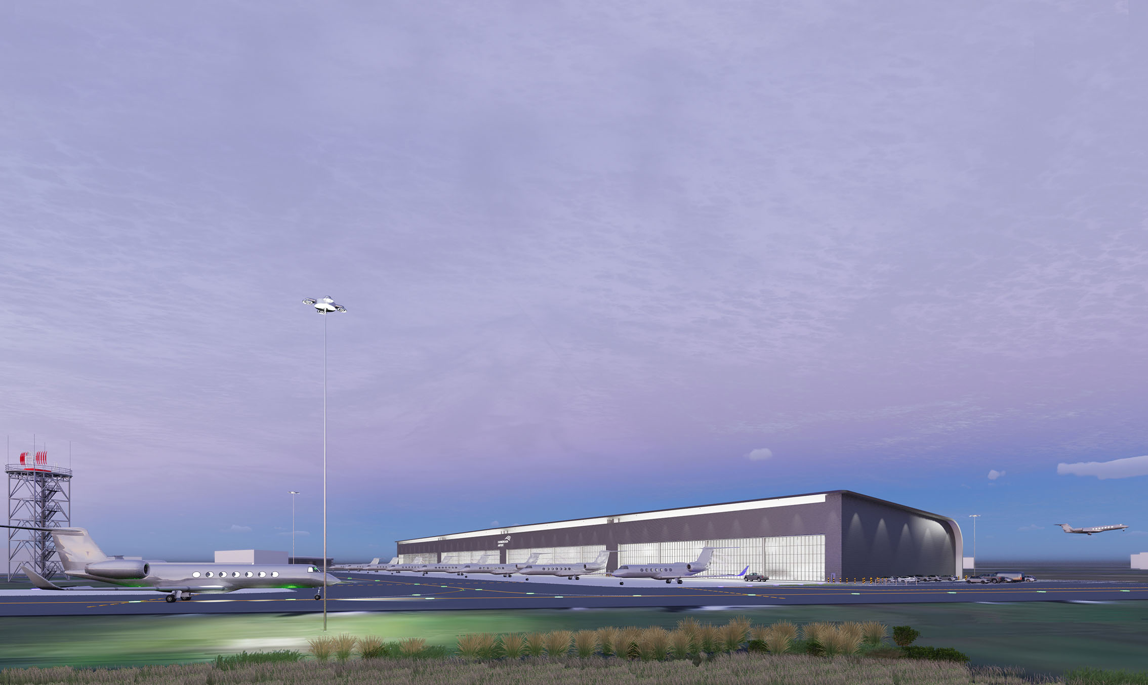 Farnborough Airport appoints design & build contractors for new £55m ...